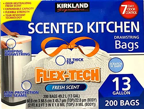 Kirkland Signature Home & Kitchen Trash Bags, Pack of 320