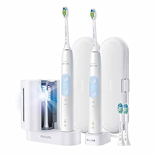 Philips Sonicare Optimal Clean Rechargeable Electric Toothbrush, 2-pack