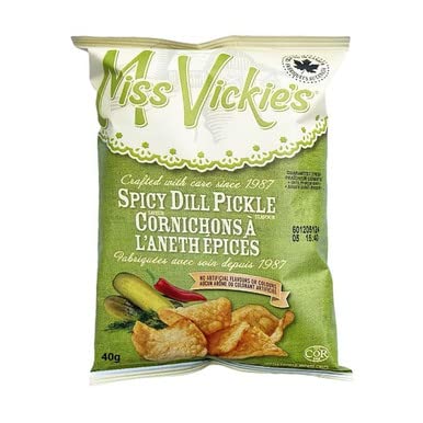 Miss Vickie's Spicy Dill Pickle 40g (40 Pack)