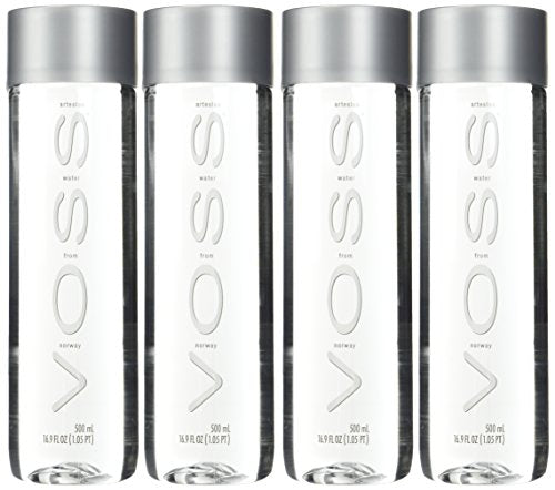 Voss Artesian Still Water 4x500ml Plastic Bottles