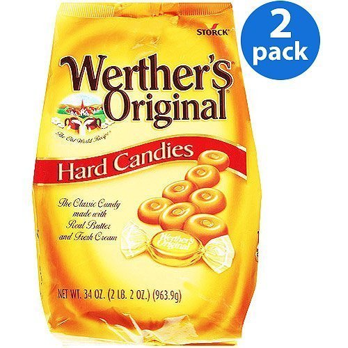 (Pack of 2) Werther's Original Gusset Bag, 34 oz by Werther's