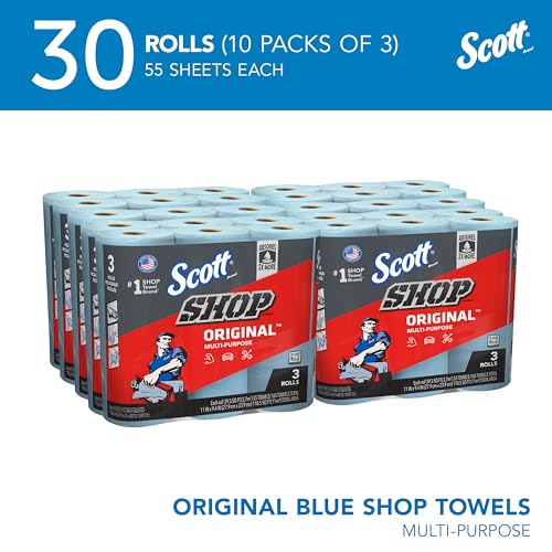 Scott 75143 Scott Shop Towels, Blue