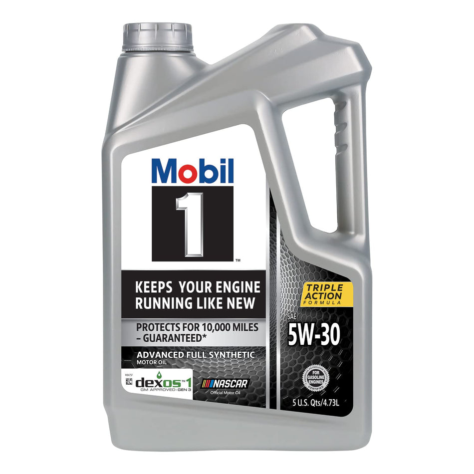 Mobil 1 120764 Synthetic Motor Oil 5W-30, 5 Quart