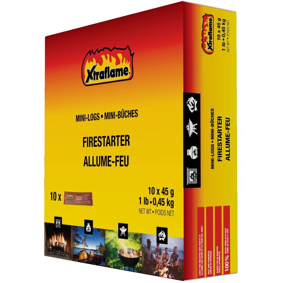 Mini-Logs Firestarters - 10 Pack