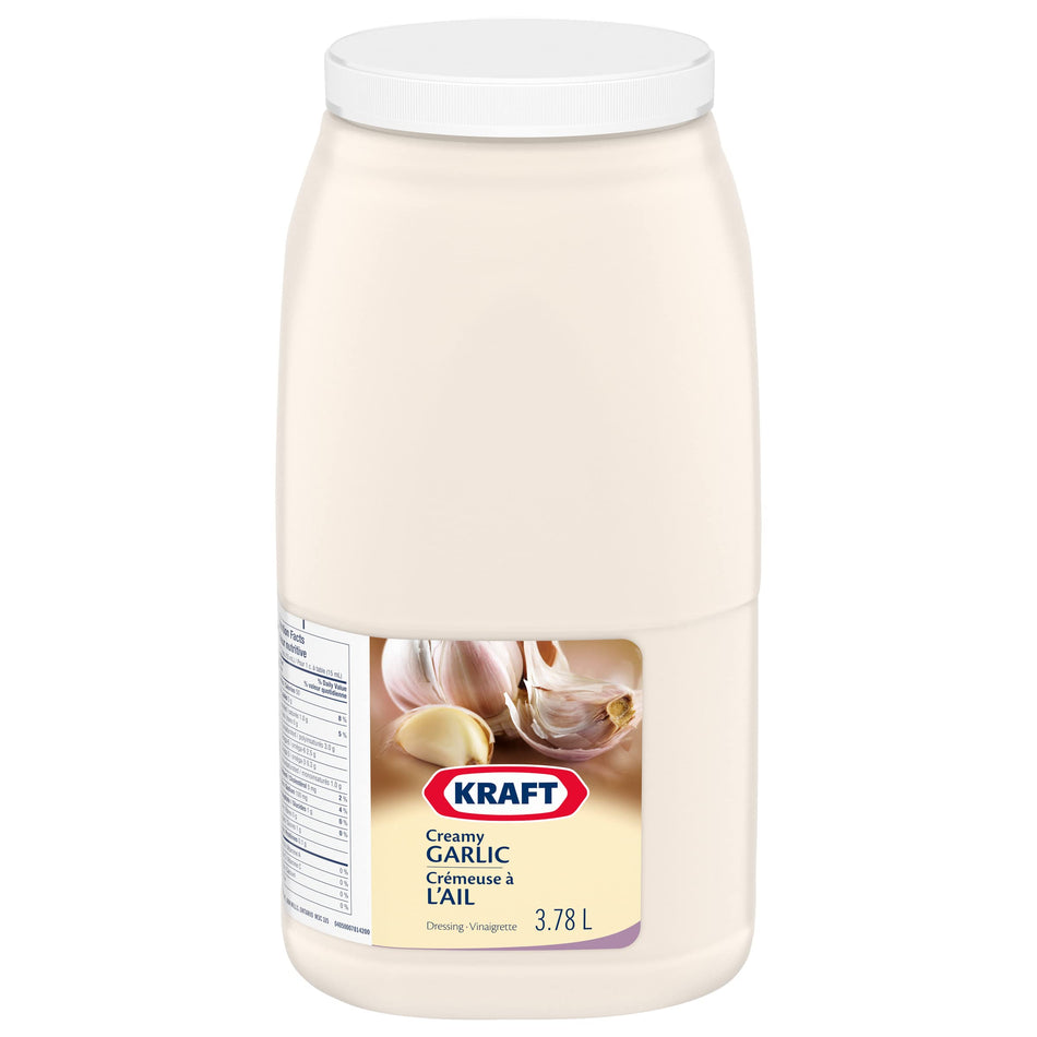 Kraft Creamy Garlic Salad Dressing, 3.78L