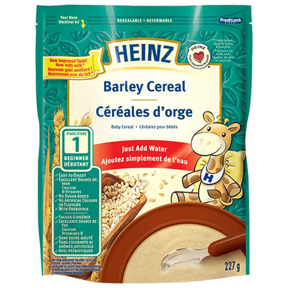 Heinz Barley Cereal, 227g (Pack of 6)
