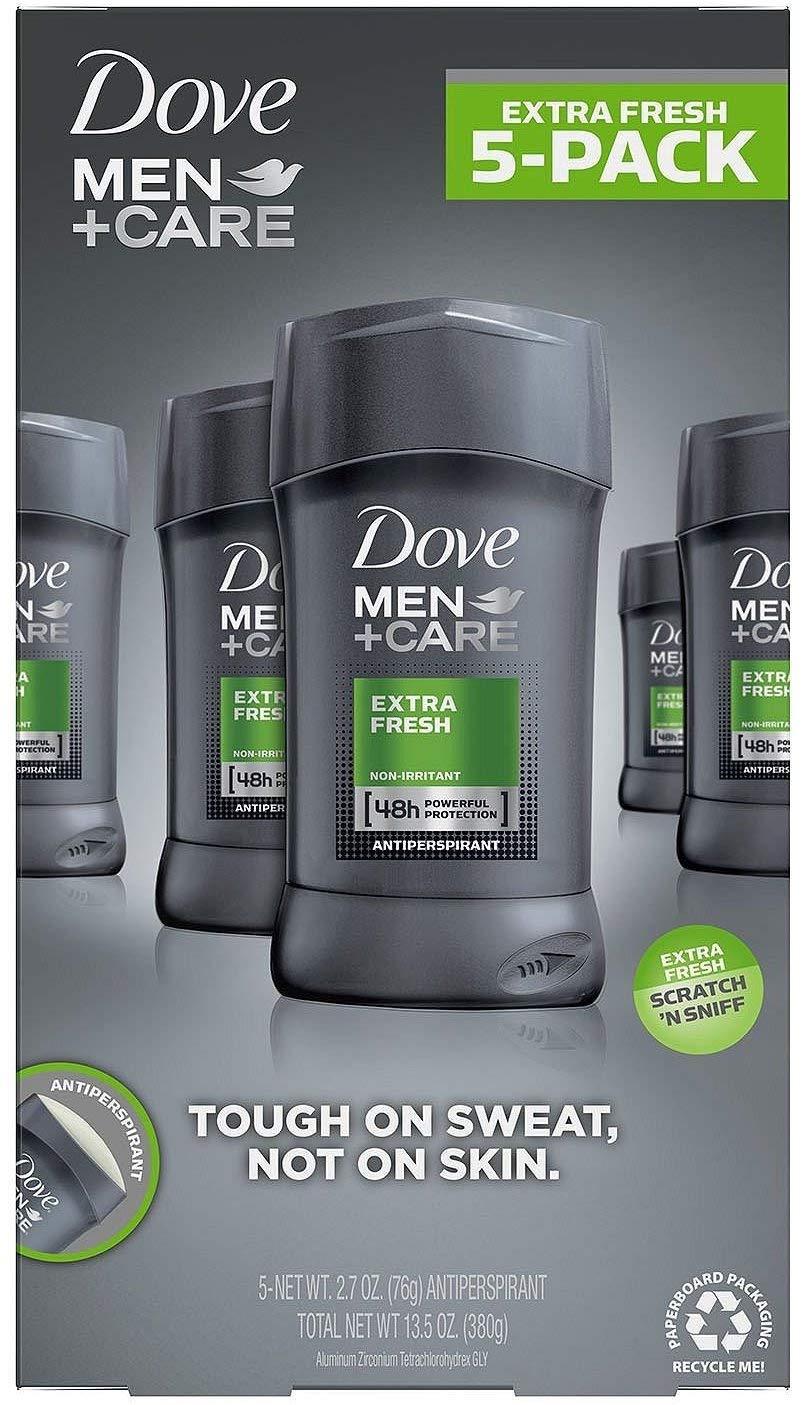 Dove Men + Care Extra Fresh Non-irritant Antiperspiration 5 Pack by Dove