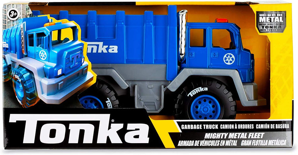 Basic Fun Tonka - Mighty Metal Fleet Garbage Truck