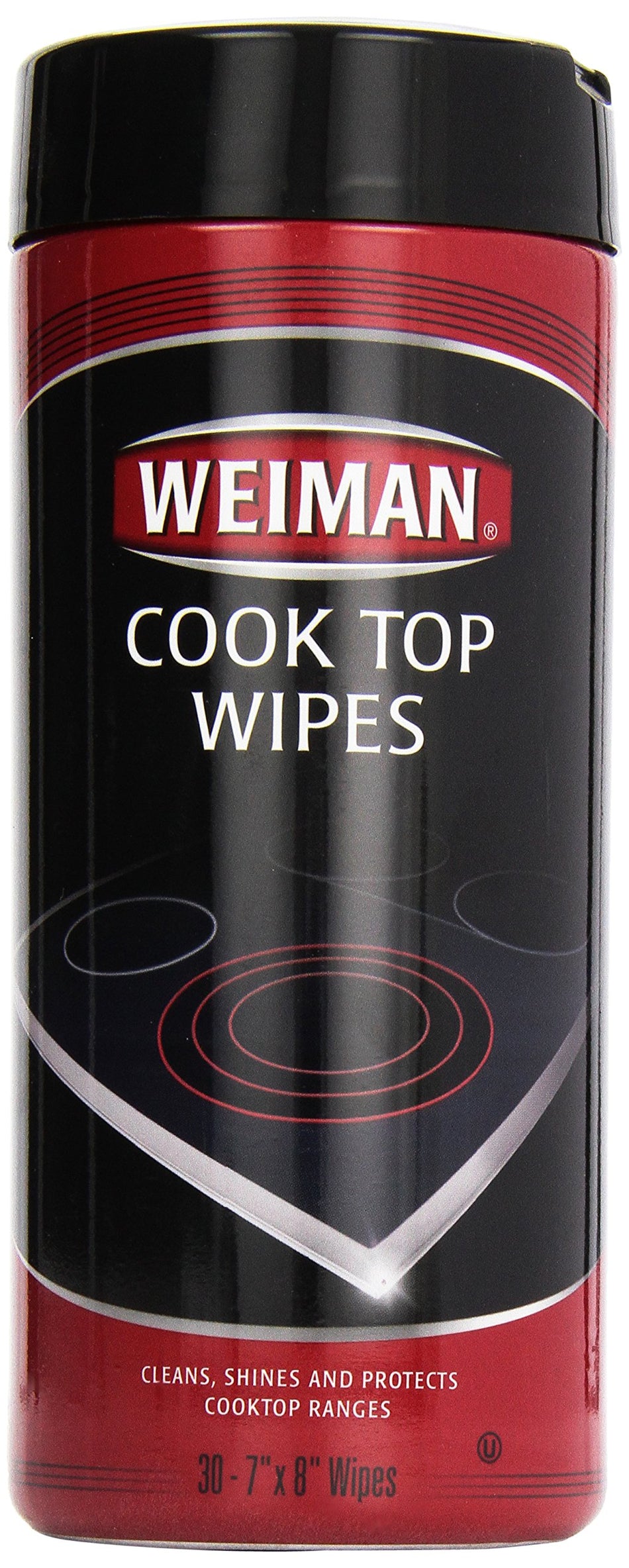 Weiman Microwave & Cook Top Wipes [30 Wipes]