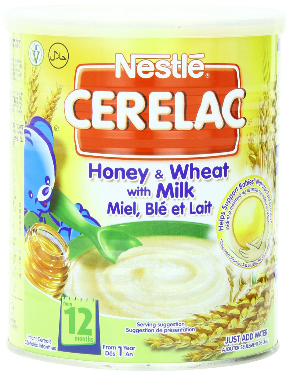 Nestl? Cerelac Infant Cereals Honey And Wheat 400 g (Pack of 4)