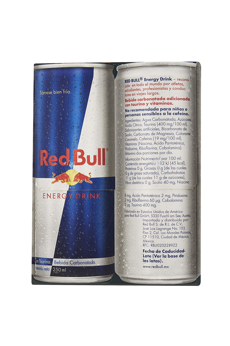 Red Bull Energy Can 4 x 250ml (Pack of 6, Total of 24 Cans)