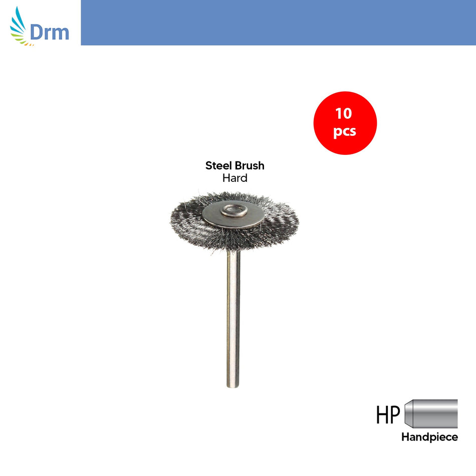 Round Porcelain and Composite Polishing Kit 10 Pieces - Handpiece