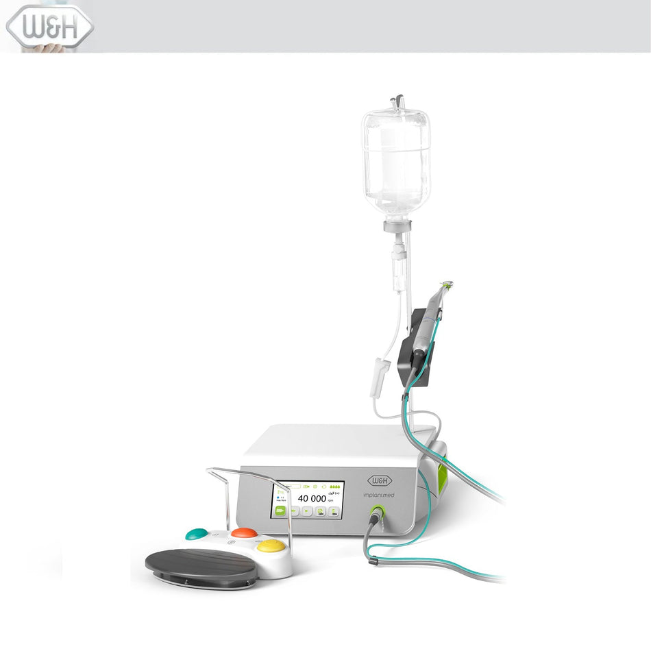 Implantmed Plus Physiodispenser & Non-Lighted Contra Angle & Cable Pedal