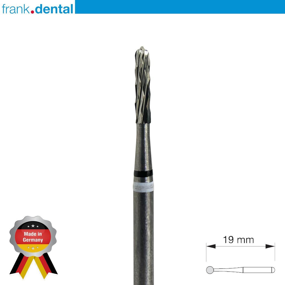 Frank Dental - Aggressive Metal&Crown Cutting Bur - FD8XL - 10 Pcs