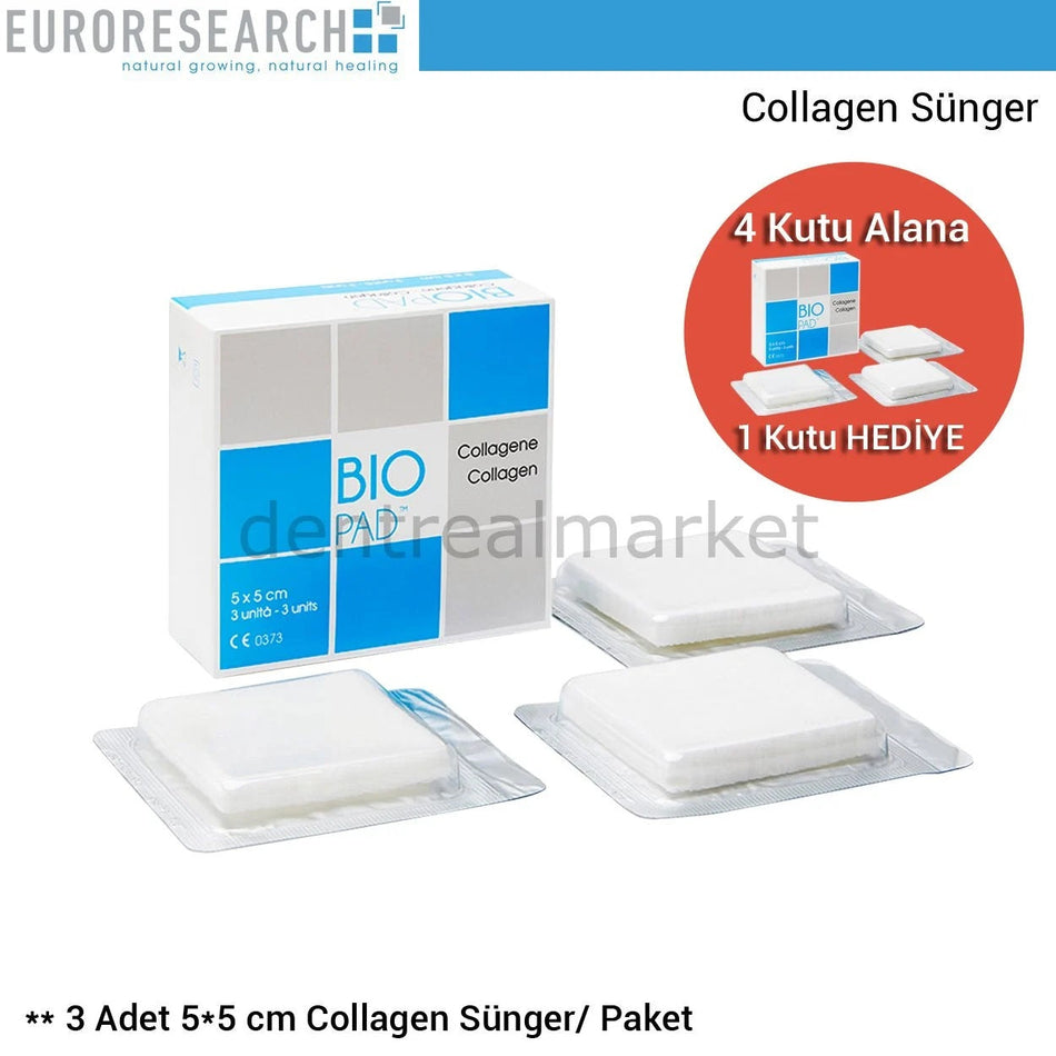 Biopad Collagen Sponge Cone - 5*5 cm - Campaign