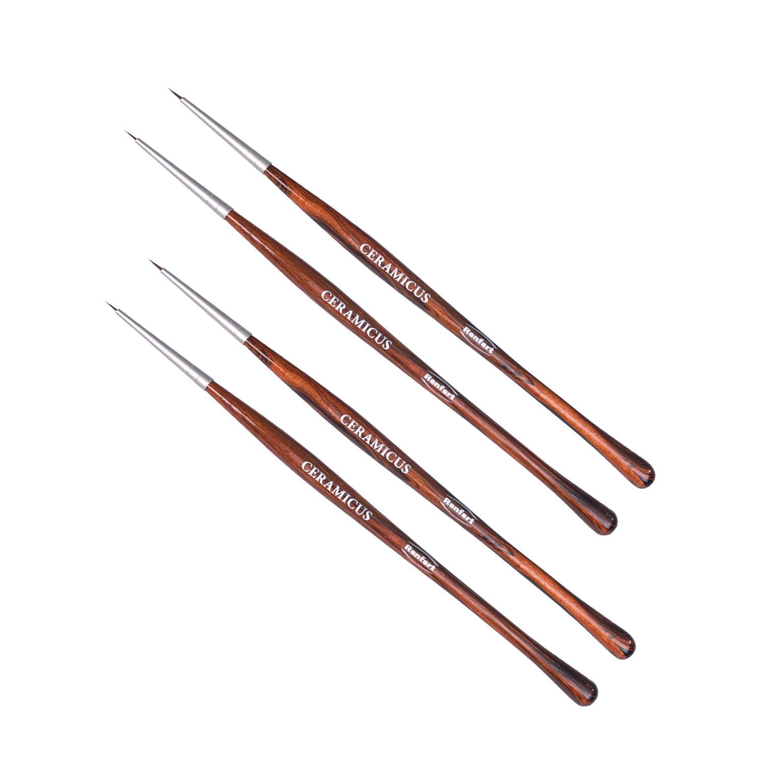 Renfert - Ceramicus Porcelain Synthetic Bristle Brush Set - Staining Brush