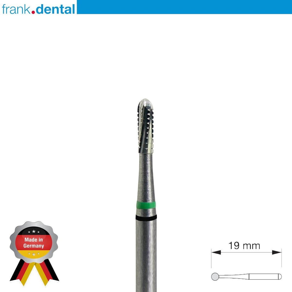 Frank Dental - Cutter Beast 2 Carpide Metal&Crown Cutting - 10 Pcs