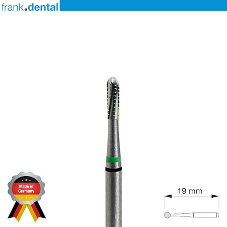 Frank Dental - Cutter Beast 2 Carpide Metal&Crown Cutting - 10 Pcs