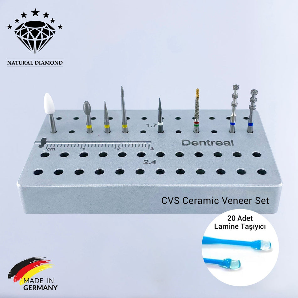 Frank Dental - CVS Ceramic Veneer Kit - Laminate Kit - Laminate Carrier