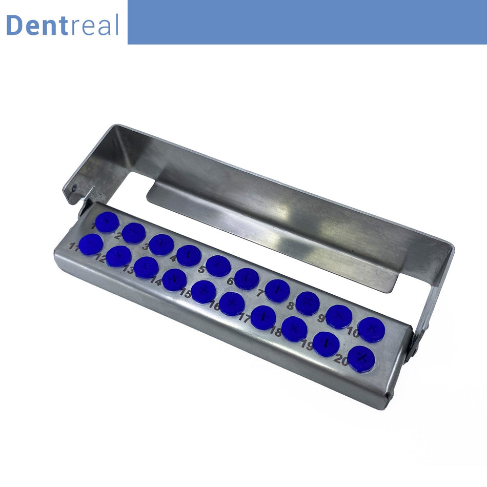 Dentreal - Dentrealmarket Steel Bur Stand - Autoclavable