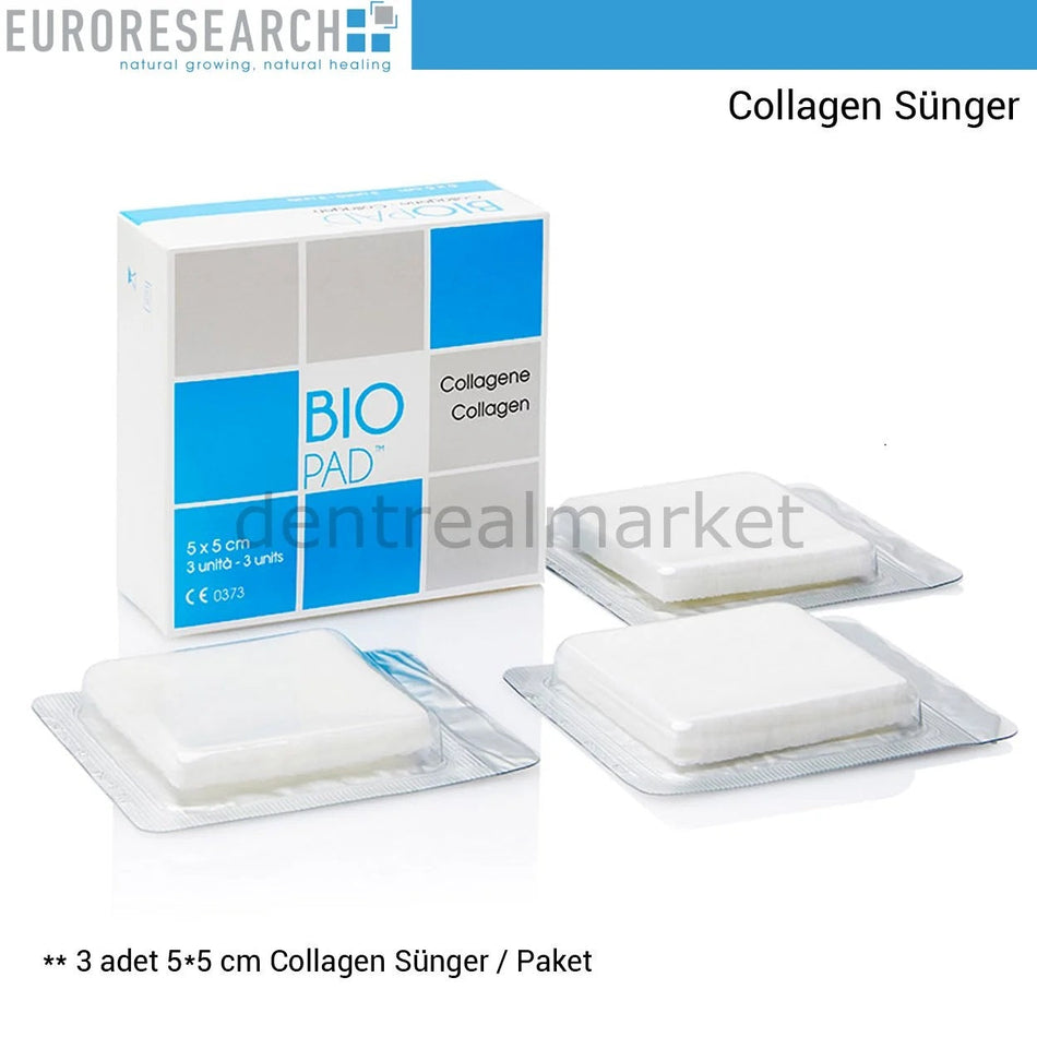 Biopad Collagen Sponge Cone - 5*5 cm
