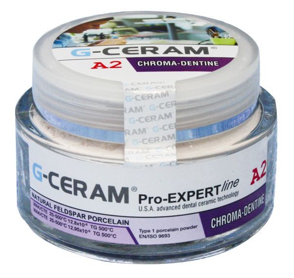 G - Ceram - G - Ceram Ceramic Powder 50 gr - Dentin