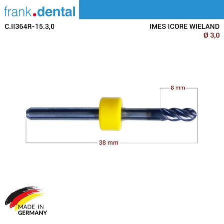 Frank Dental - Imes Icore Wieland Cad Cam Drill 3.0 mm