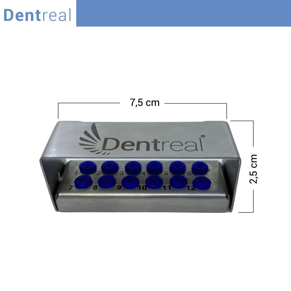 Dentrealmarket Steel Bur Stand - Autoclavable