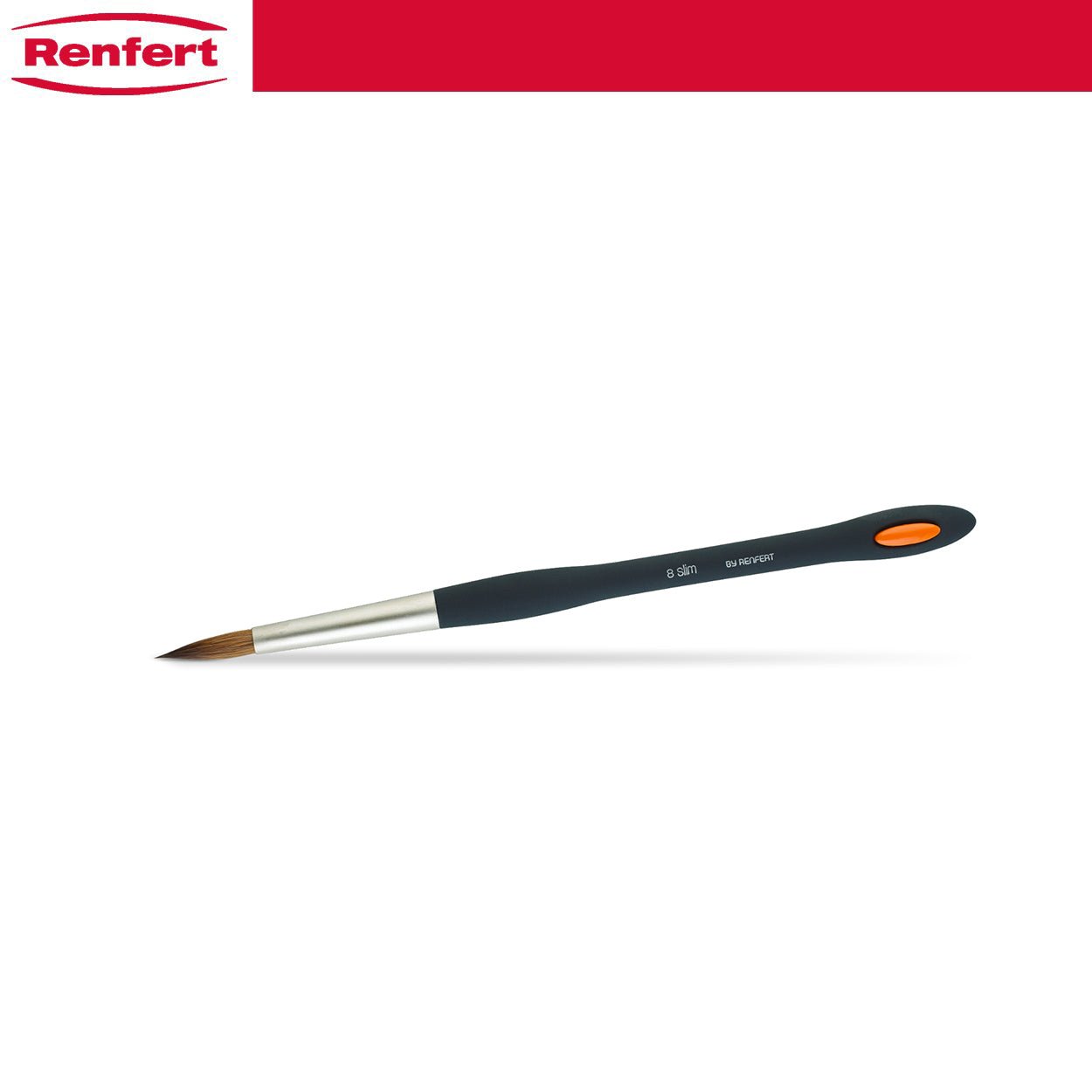 Renfert - Lay:art Style Premium Bristle Brushes Size: 2 - 2 Pieces