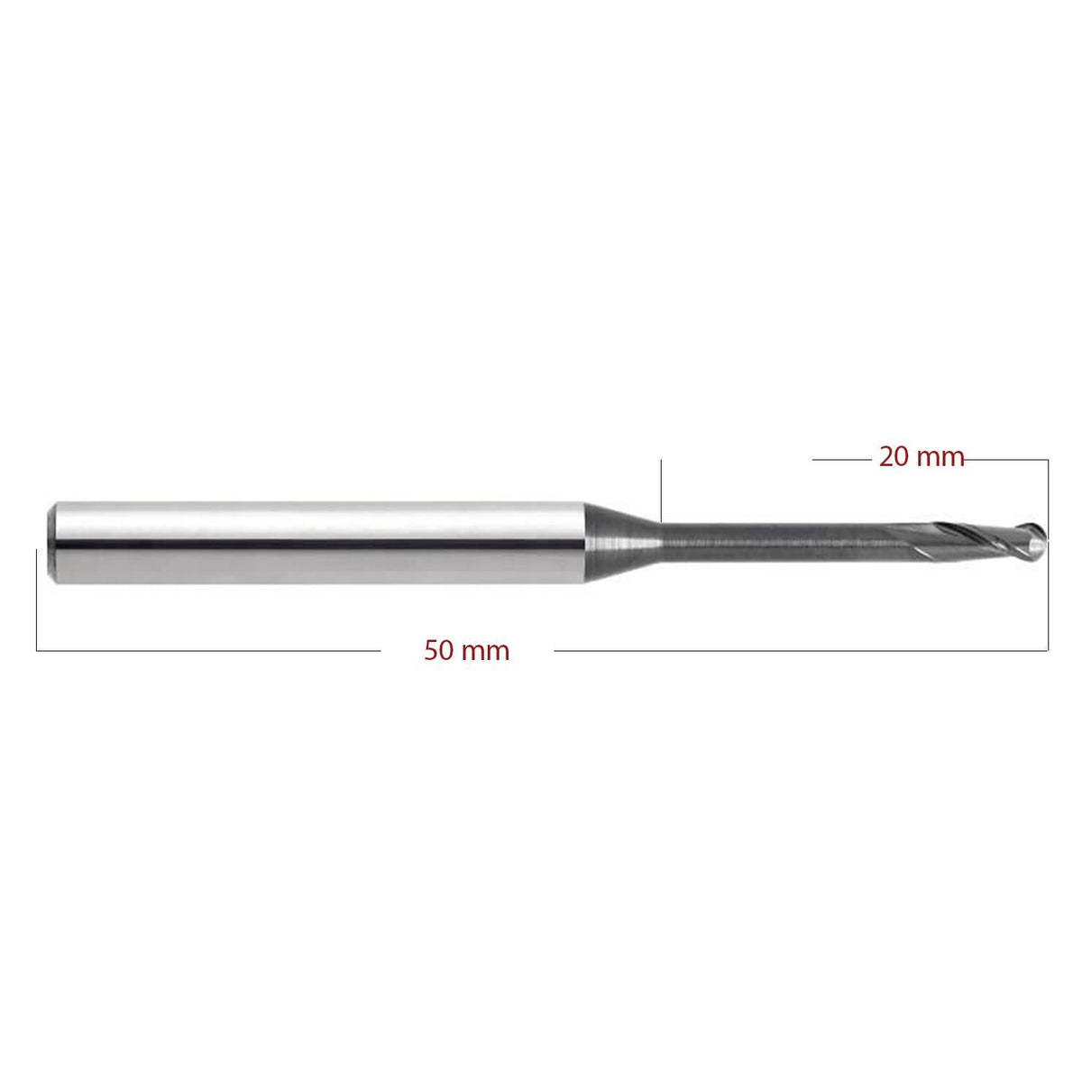 Frank Dental - Milling Machine Carpide Burs 2,0 mm for Roland