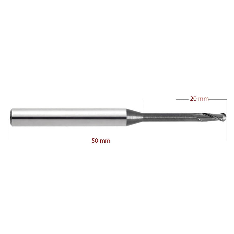 Frank Dental - Milling Machine Carpide Burs 2,0 mm for Roland