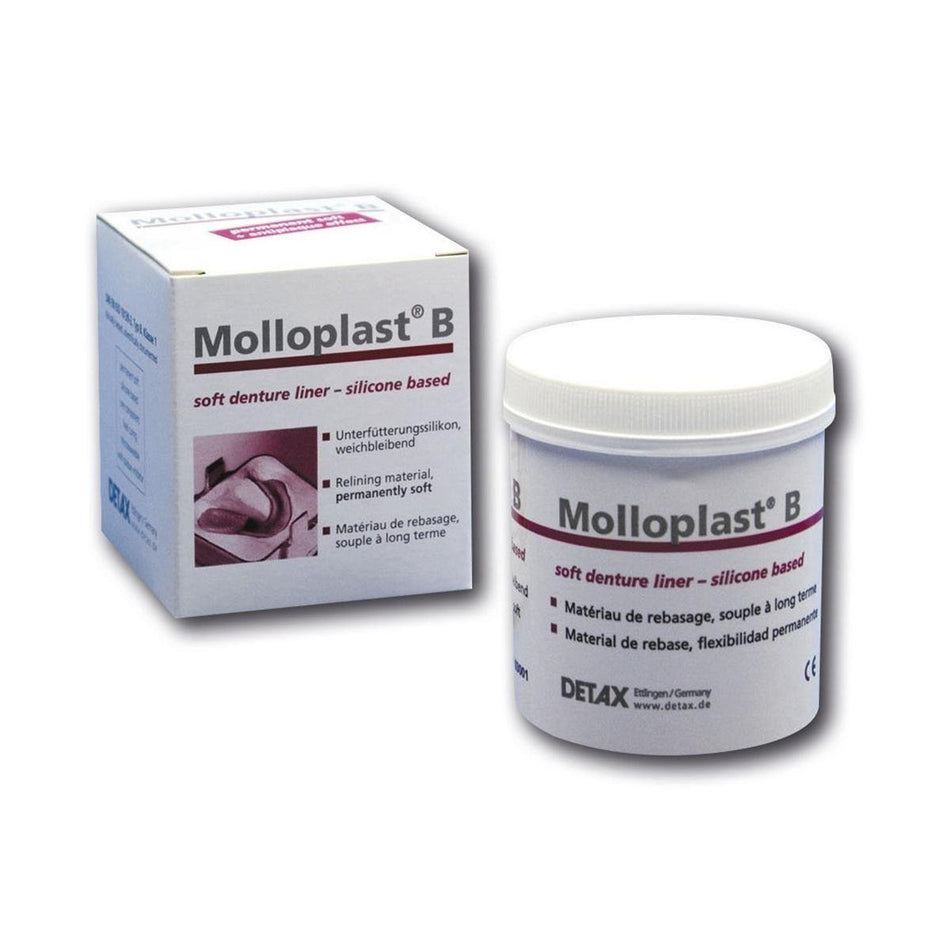 Detax - Molloplast B Permanent soft relining material 45g