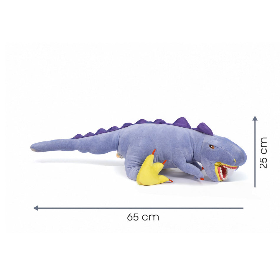 Purple Big Dino Tooth Brush Teaching Model