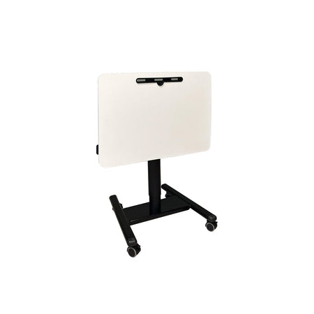 Dentreal - Movable Height Adjustable With Socket Mobile Laptop Cart - Trolley - Scanner Stand