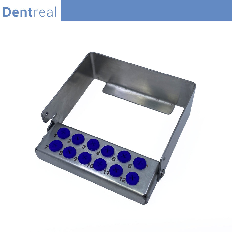 Dentrealmarket Steel Bur Stand - Autoclavable