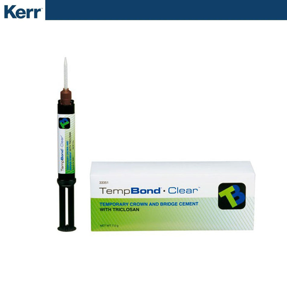 TempBond Clear Automatic-Eugenol-Free Temporary Cement with Triclosan