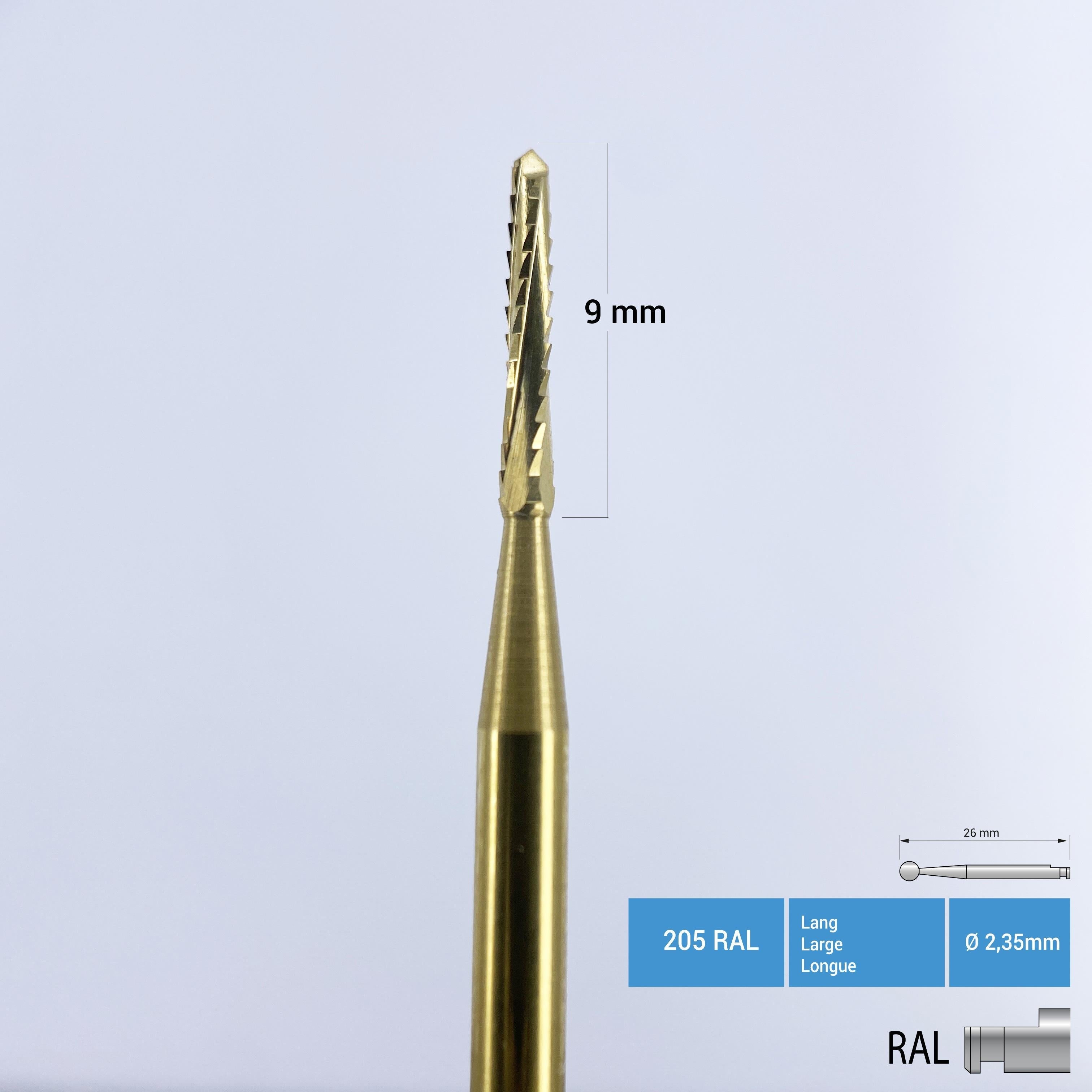 Frank Dental - Titanium Coated Carbide Lindemann Bone Cutter - 162 RA