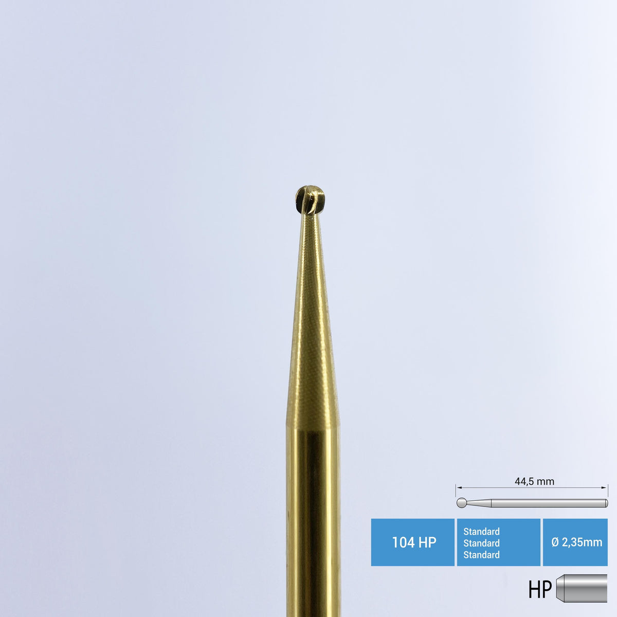 Frank Dental - Titanium Coated Carbide Surgery Bur - 141 HP