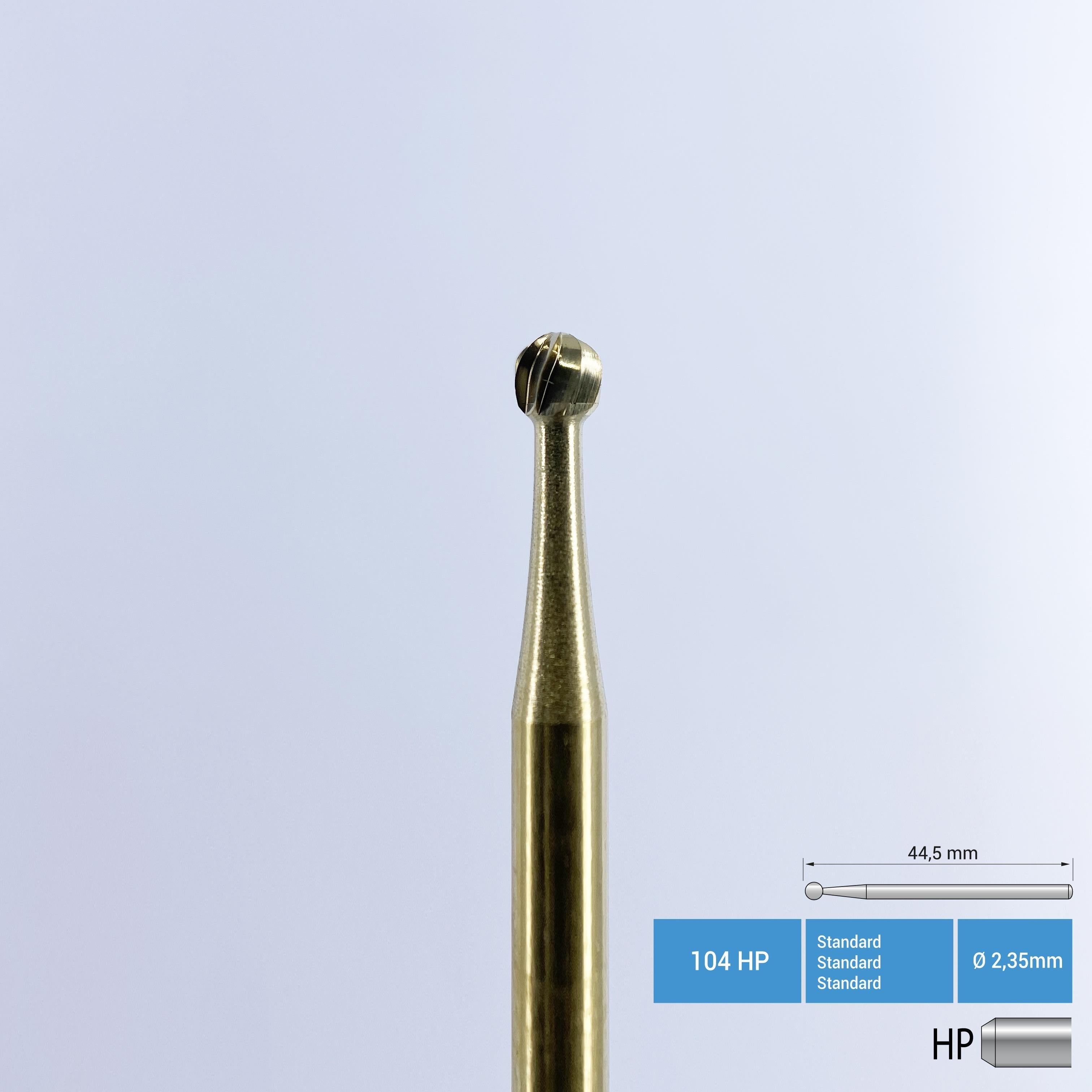 Frank Dental - Titanium Coated Carbide Surgery Bur - 141 HP