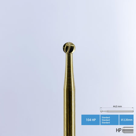 Frank Dental - Titanium Coated Carbide Surgery Bur - 141 HP