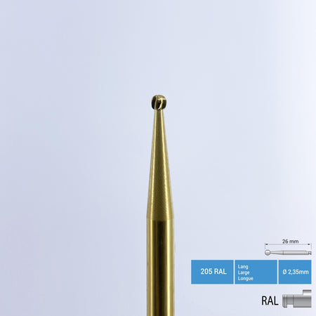 Frank Dental - Titanium Coated Carbide Surgery Bur - 141 RAL