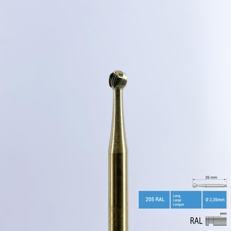 Frank Dental - Titanium Coated Carbide Surgery Bur - 141 RAL