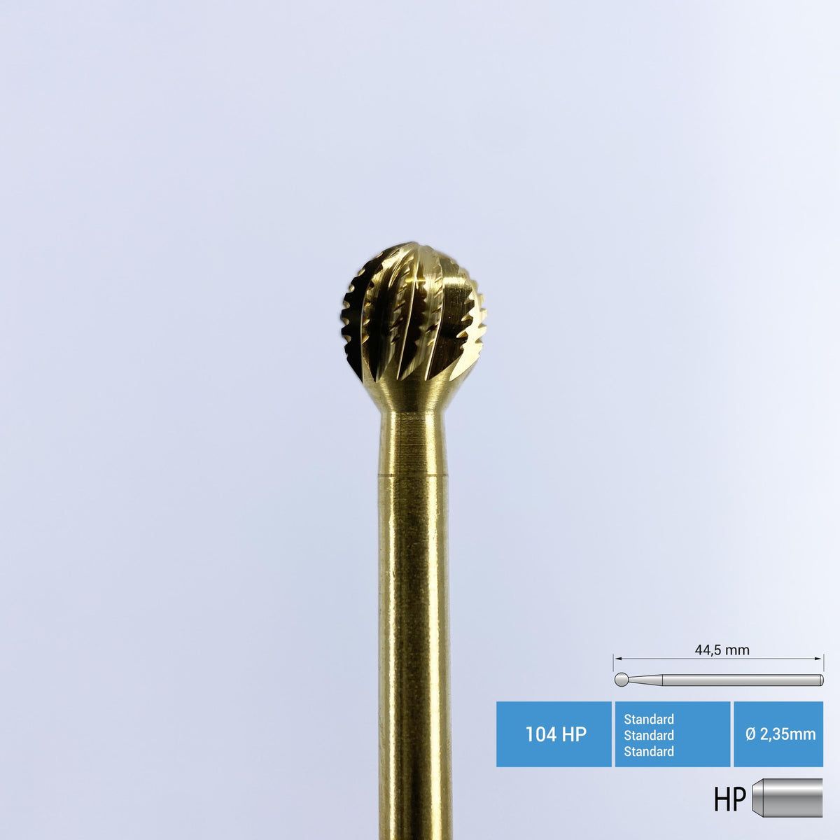 Frank Dental - Titanium Coated Carbide Surgery Bur - 141A HP