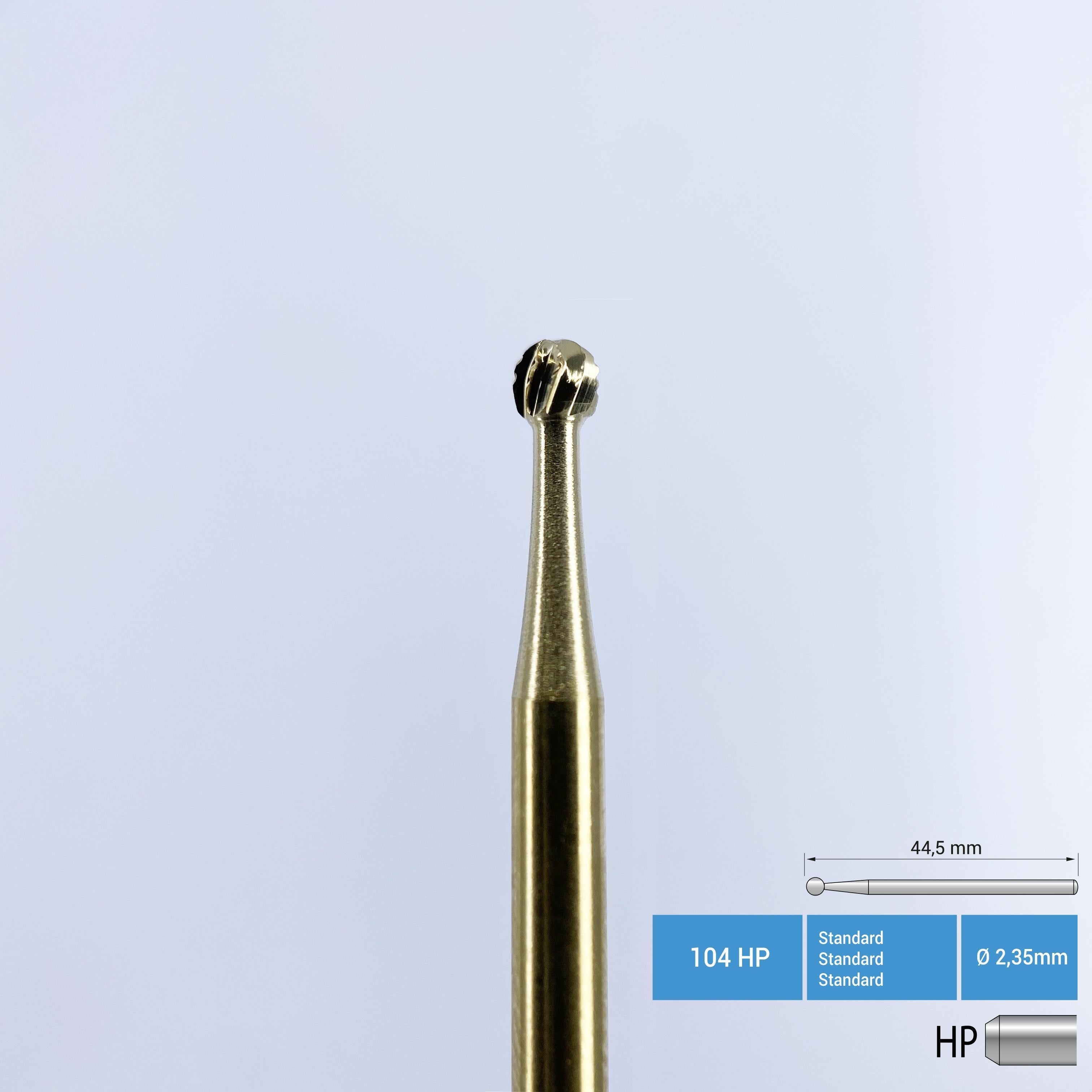 Frank Dental - Titanium Coated Carbide Surgery Bur - 141A HP