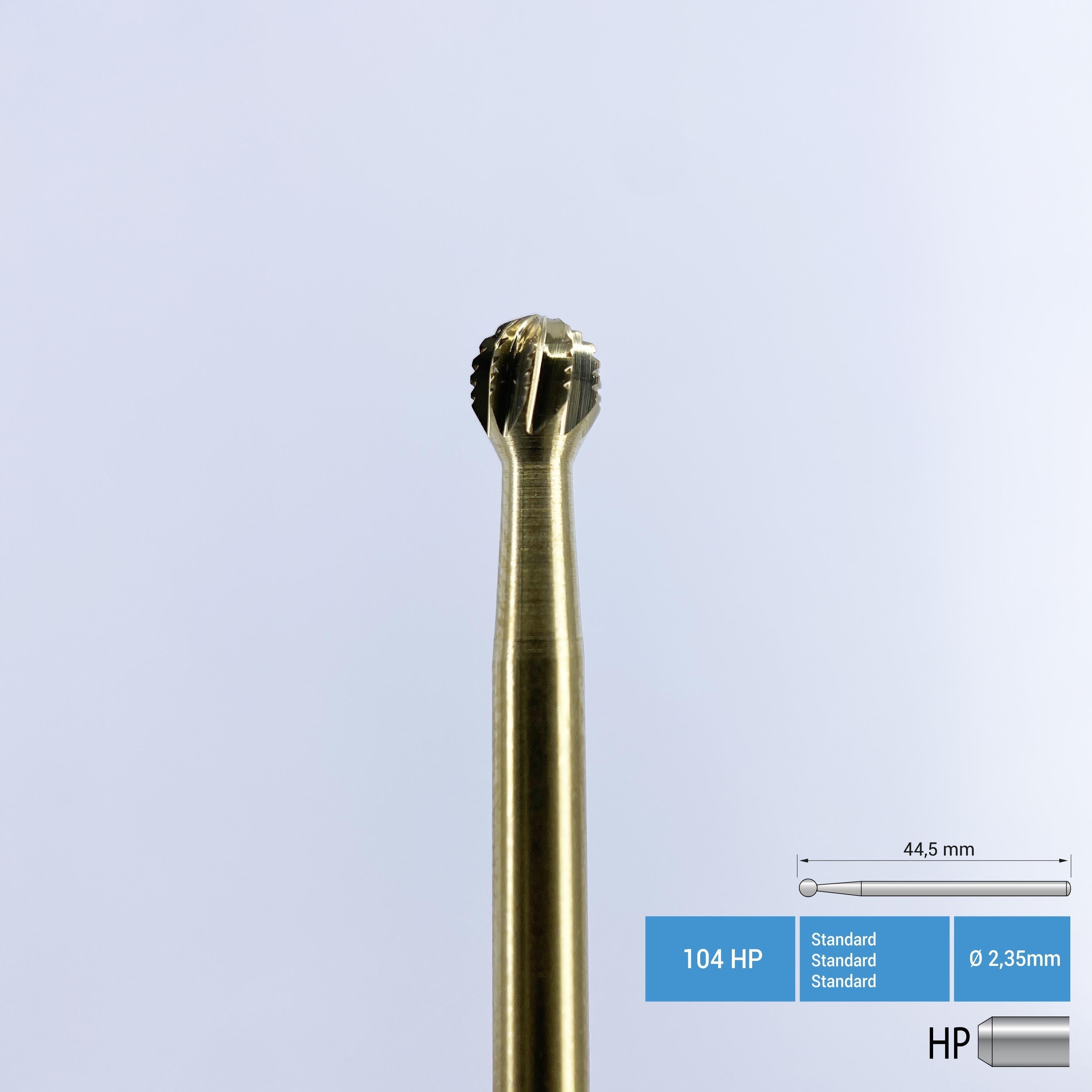 Frank Dental - Titanium Coated Carbide Surgery Bur - 141A HP