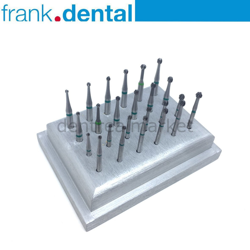 Frank Dental - Tungusten Carpide Burs Set - Contra - Angle & High Speed Handpiece