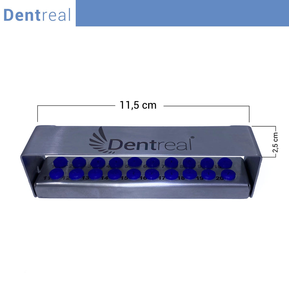 Dentrealmarket Steel Bur Stand - Autoclavable