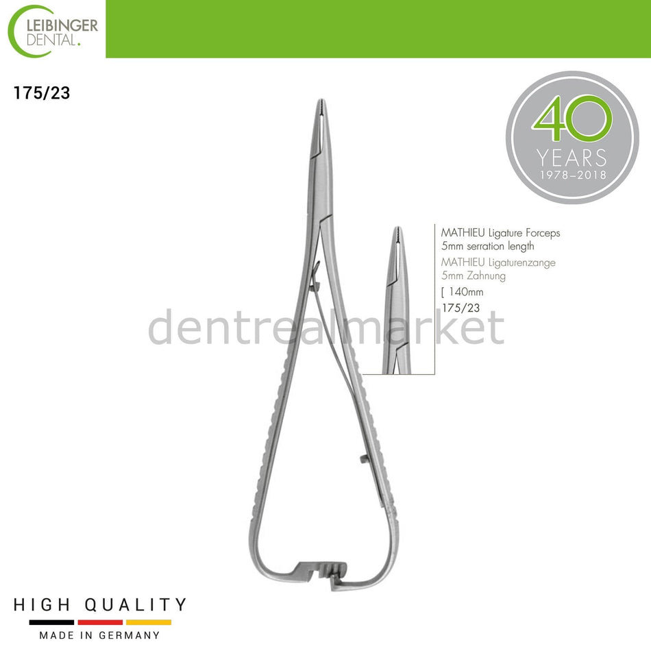 Mathieu Ligature Forceps - Ligatür Forseps - 140 mm