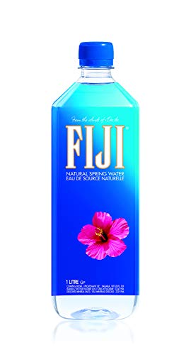 FIJI Natural Artesian Water, 33 Ounce Bottle, Pack of 12