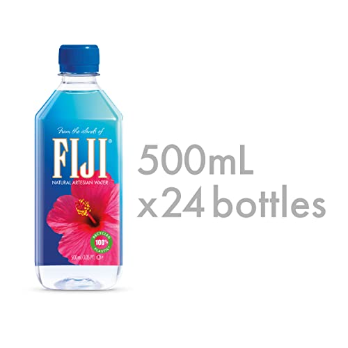 Fiji Natural Artesian Water, 16.9-Ounce Bottles (Pack of 24)